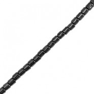 Hematite Perlen Tube 1.5mm Black